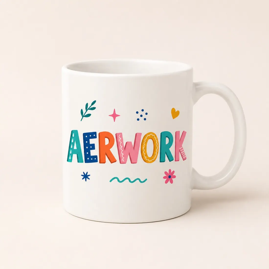 A ceramic mug in a listing-ready studio product photo